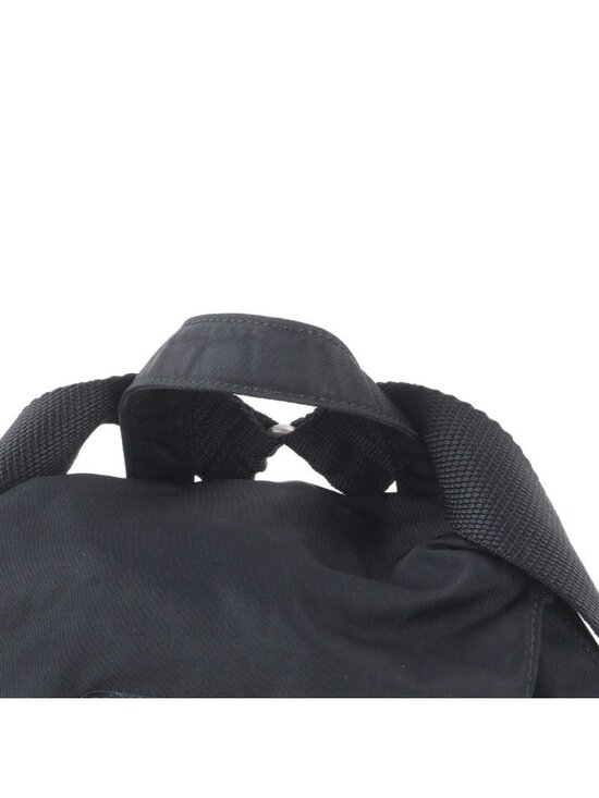 Prada Tessuto Nylon Triangle Logo Leather Backpack main image 4